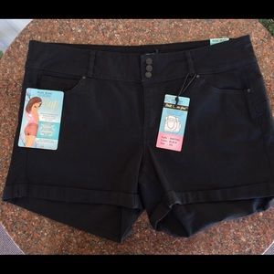 Wax Jean Butt I Love You Shorts 3XL Black